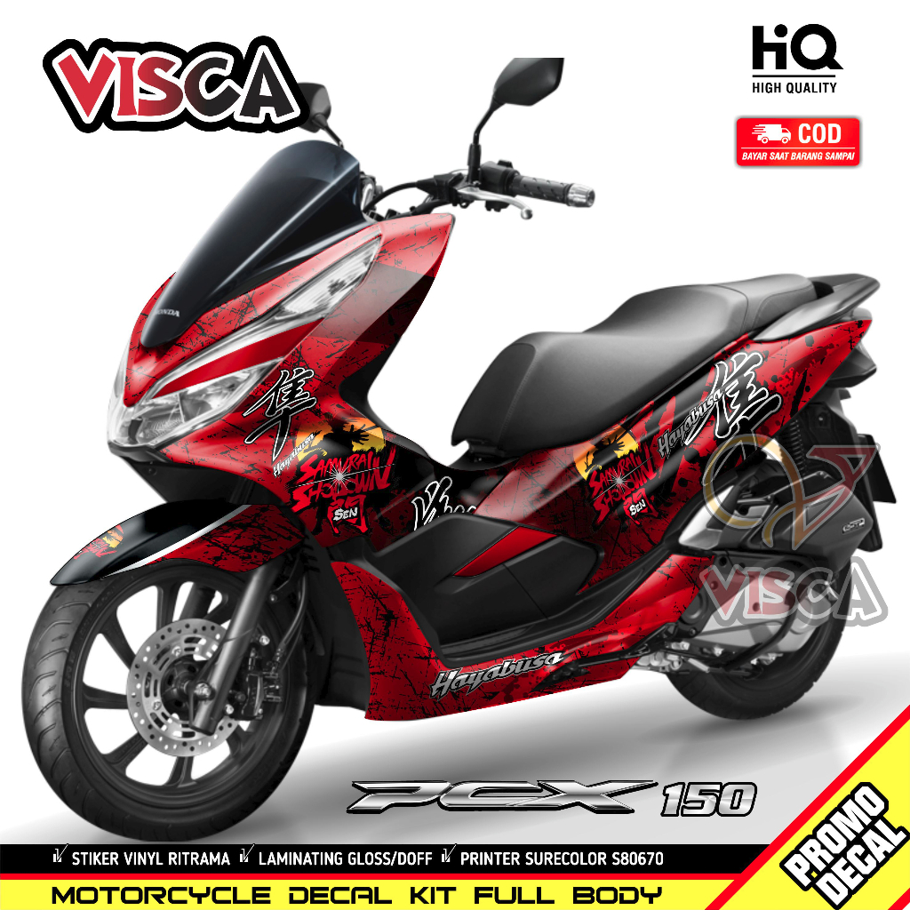 Jual Decal Pcx Full Body Stiker Pcx Terbaru Dekal Pcx Full Body Stiker Motor Pcx