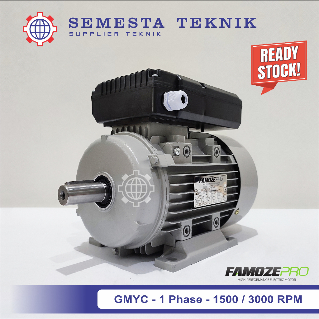 Jual Famoze Pro Gmyc Dinamo Phase Hp Rpm Pole Electric Motor Pk Kw Single