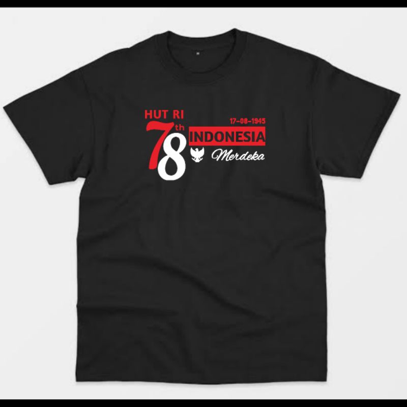 Jual Kaos Hut Ri 78 Kaos Kemerdekaan Indonesia 1945 Kaos Indonesia