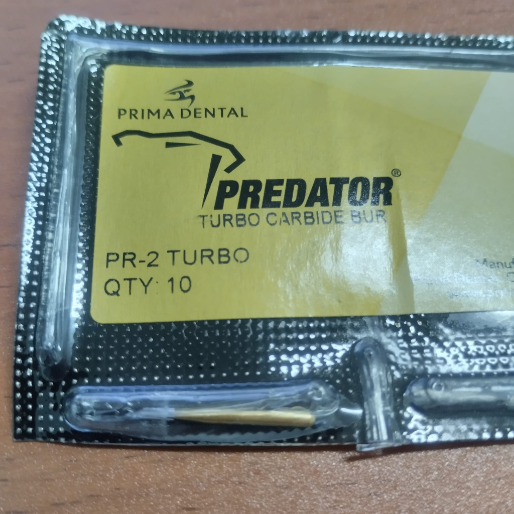 Jual Dental Jaya Carbide Bur Predator Turbo original Prima Dental (bur bongkar crown) Shopee