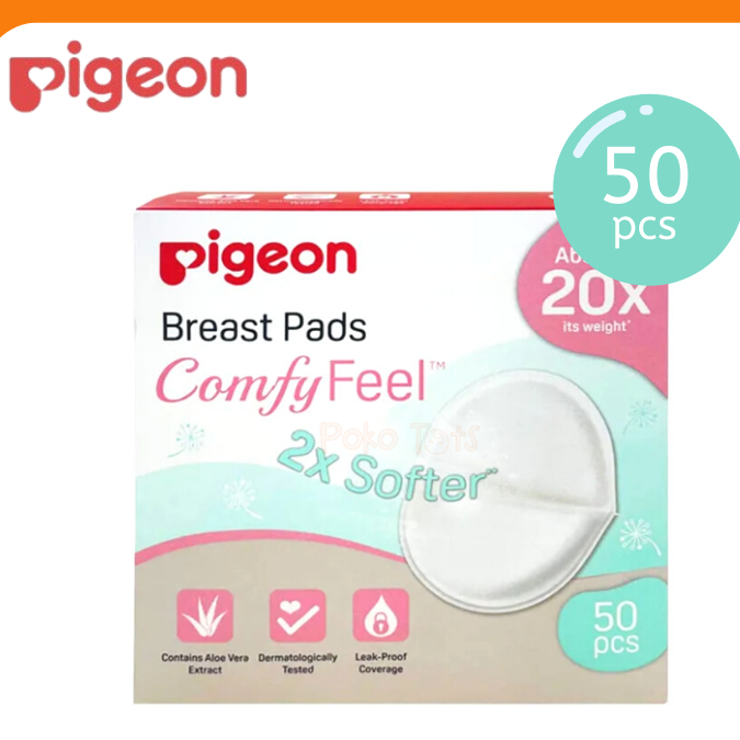 Jual Murah Pigeon Breast Pad Comfy Feel Bantalan Payudara - 12 Pcs