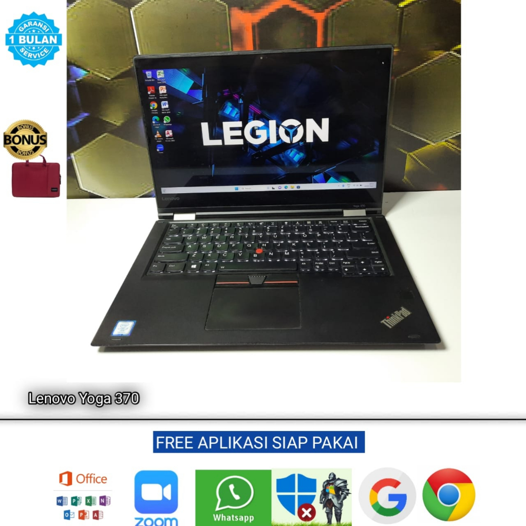 Jual Laptop Lenovo Yoga Touchscreen Flip Intel Core I Gen Ram Gb Ssd Gb Windows