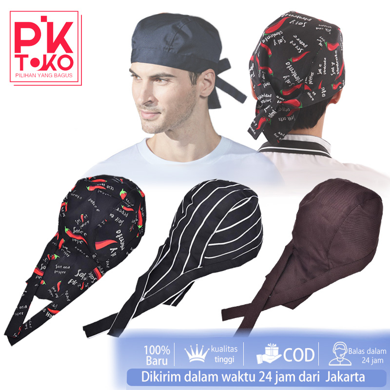 Jual Topi Koki Cantik Topi Pirate Chef Fashionable Pirate Hat Koki ...