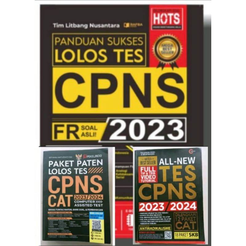 Jual Panduan Sukses Lolos Tes CPNS 2023/2024 | Shopee Indonesia