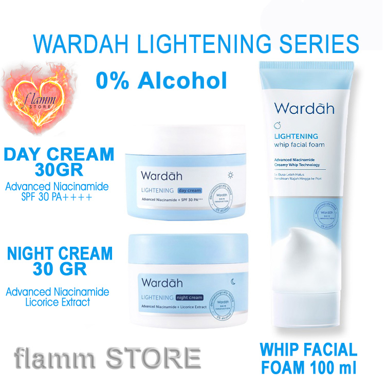 Jual Wardah Lightening Day Cream SPF 30 PA ++++ 30 gr Wardah
