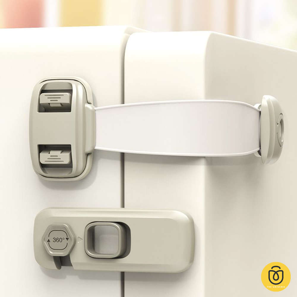 Jual Double Button Safety Lock Refrigerator Locker Baby Protect ...