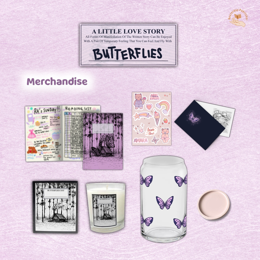 Jual Merchandise Buku Butterflies ALE [AMARABEL] Shopee Indonesia