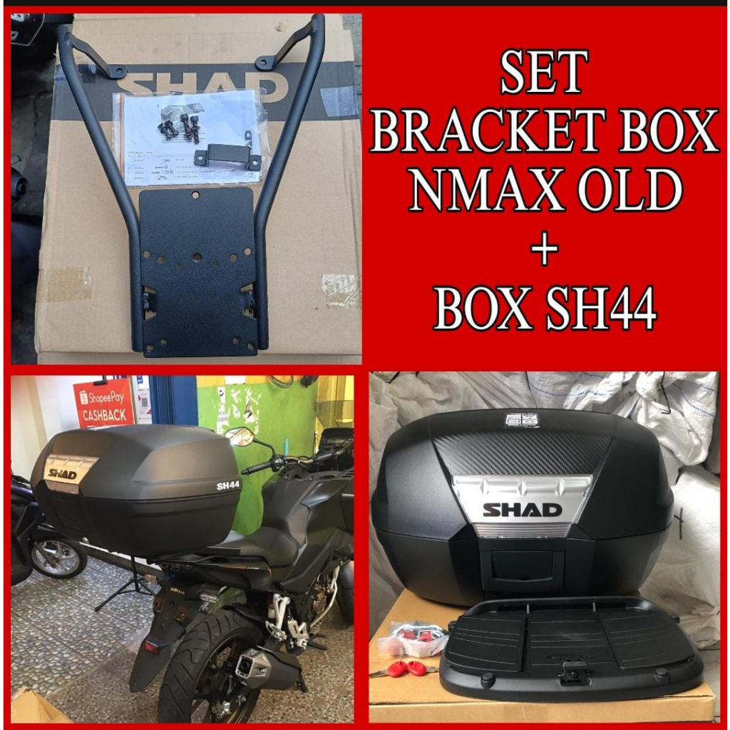 Jual Set Box Sh Set Bracket Top Box Yamaha Nmax Old Breket Top Box Nmax Old Set Box Sh