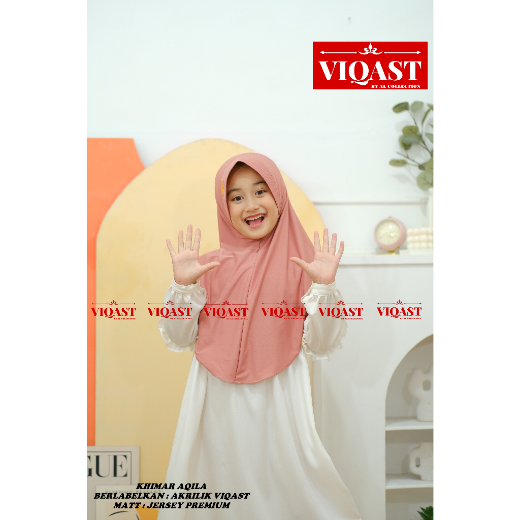 Jual JILBAB ANAK PEREMPUAN KHIMAR ANAK AQILA 8 TAHUN 13 TAHUN KERUDUNG