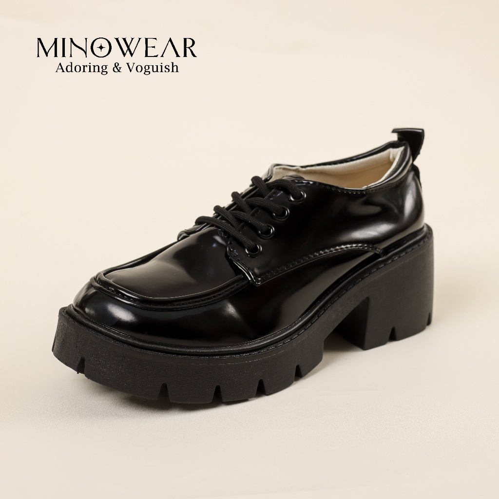 Jual Minowear Gracelyn Shoes - Sepatu Docmart Wanita Modis | Shopee ...