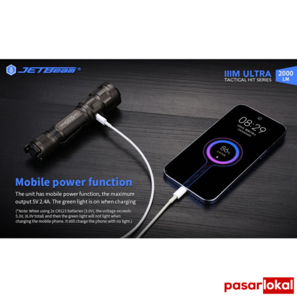 Jual Dijual Senter LED CREE XHP35 HD Tactical USB Rechargeable IPX8 ...