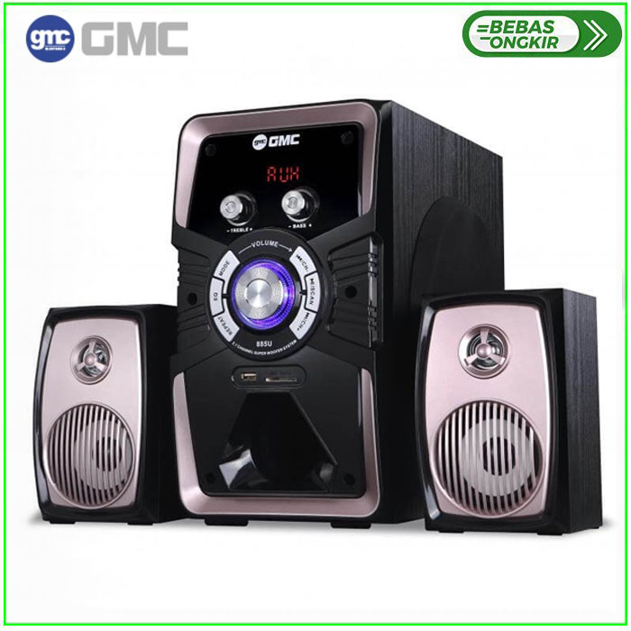 Jual SPEAKER AKTIF GMC 885U SPEAKER BLUETOOTH AKTIF | Shopee Indonesia