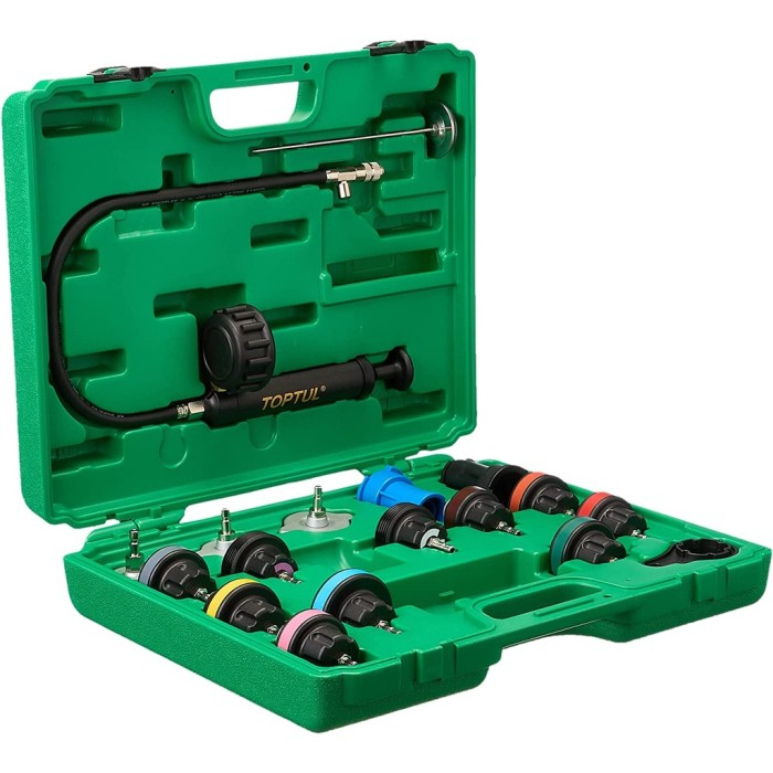 Jual Universal Radiator Pressure Test Kit 18pcs Tekiro | Shopee Indonesia