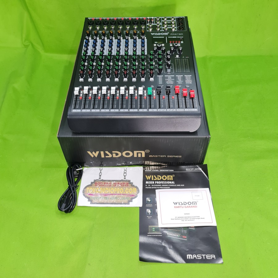 Jual Wisdom Master 8-Channel Mixer Audio dengan Bluetooth | Shopee ...