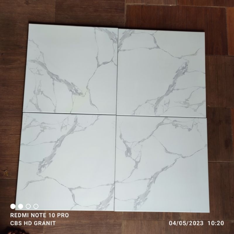 Jual Keramik Lantai Putih Corak Uk 50x50 Ikad Shopee Indonesia