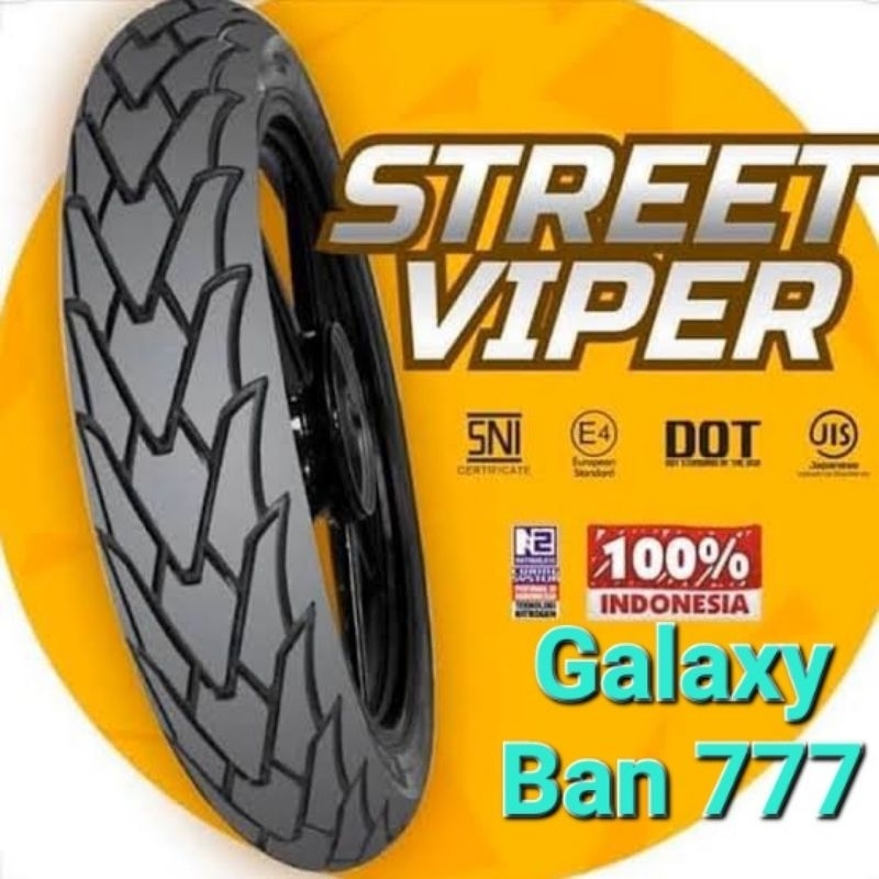 Jual Ban Motor Mizzle Street Viper 100/8014 Tubeless Matic Beat Vario