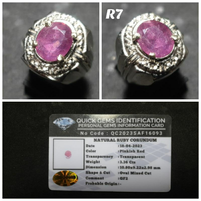 Jual Ruby asli sertifikat | Shopee Indonesia
