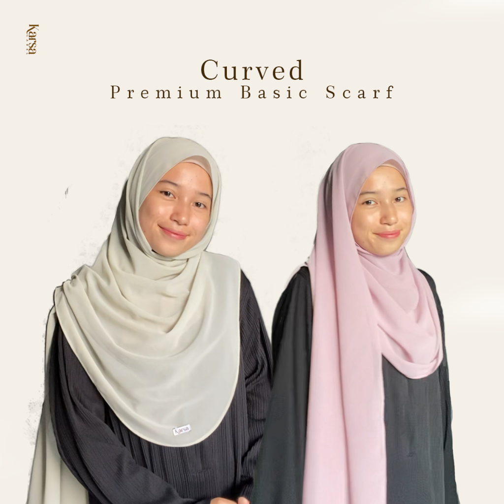 Jual Curve Premium Pashmina Basic Scarf | Shopee Indonesia