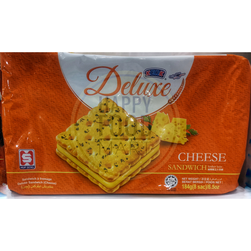 Jual [HALAL] KERK DELUXE PLASTIK/CHEESE BISCUIT/VEGETABLE CRACKER