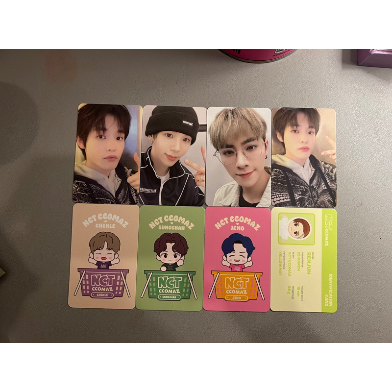 Jual NCT TC Trading Card Official Chenle Shotaro Xiaojun