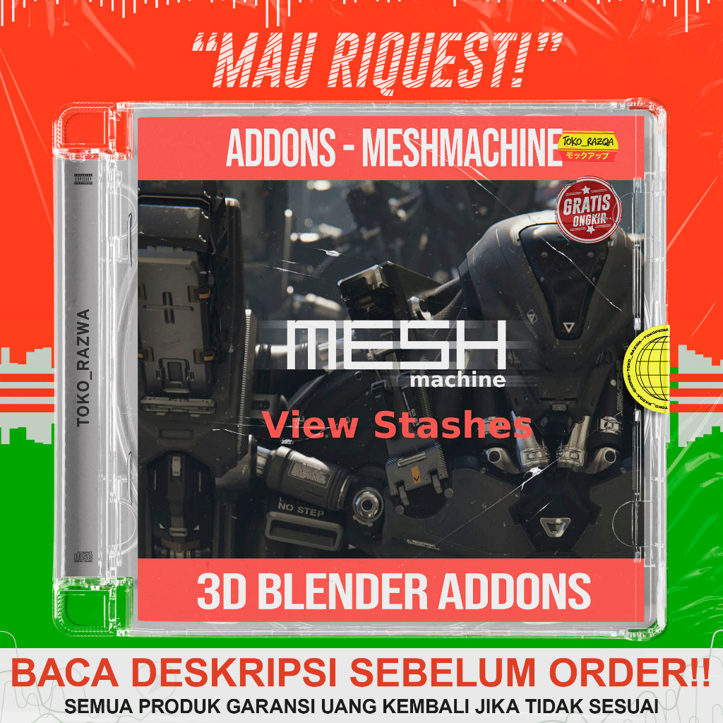 3D Blender - MESHmachine v0.20.1 - 120426
