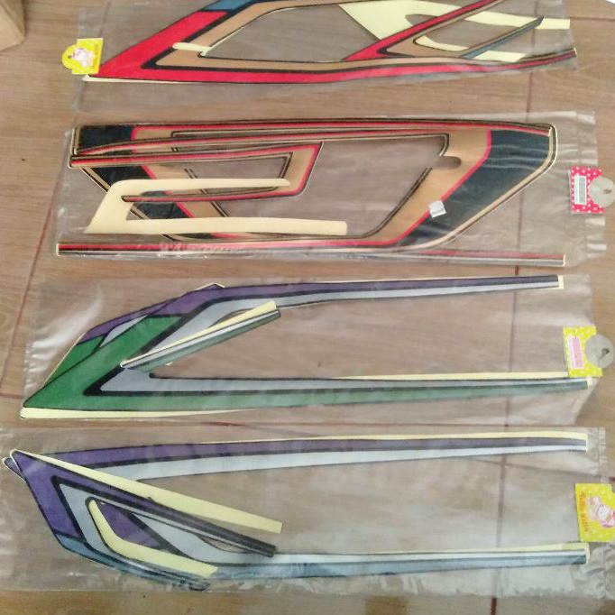 Jual Sticker Lis Striping Honda Gl Cepek Gl 100 Tahun 1992 Shopee