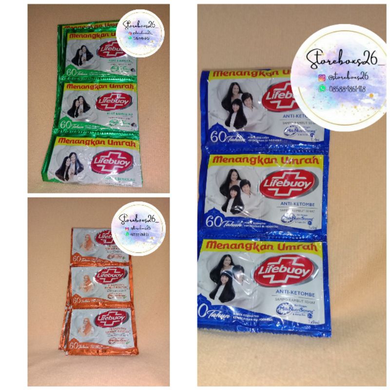 Jual Sampo Lifebuoy Sachet 1 Renceng Isi 12 Pcs Shopee Indonesia