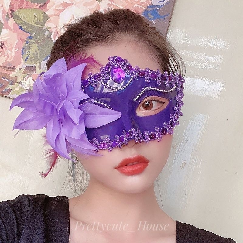 Jual Topeng Pesta Masquerade Party Mask Topeng Wanita Topeng Pria ...