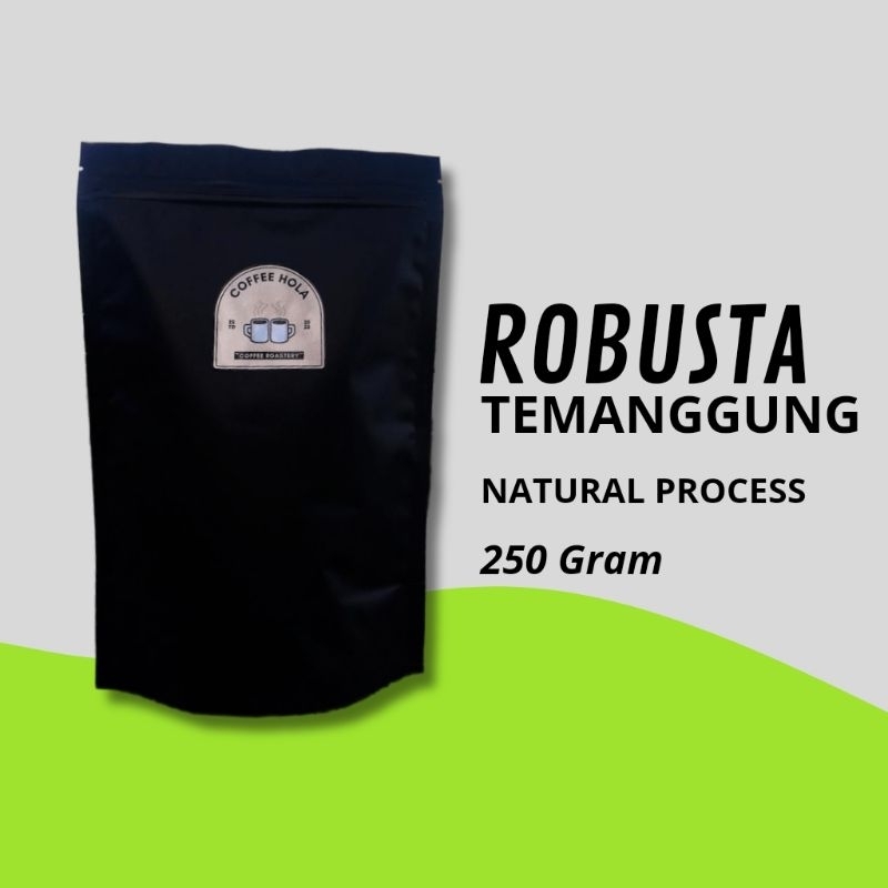 Jual Kopi Robusta Temanggung Biji Bubuk Gr Natural Proses