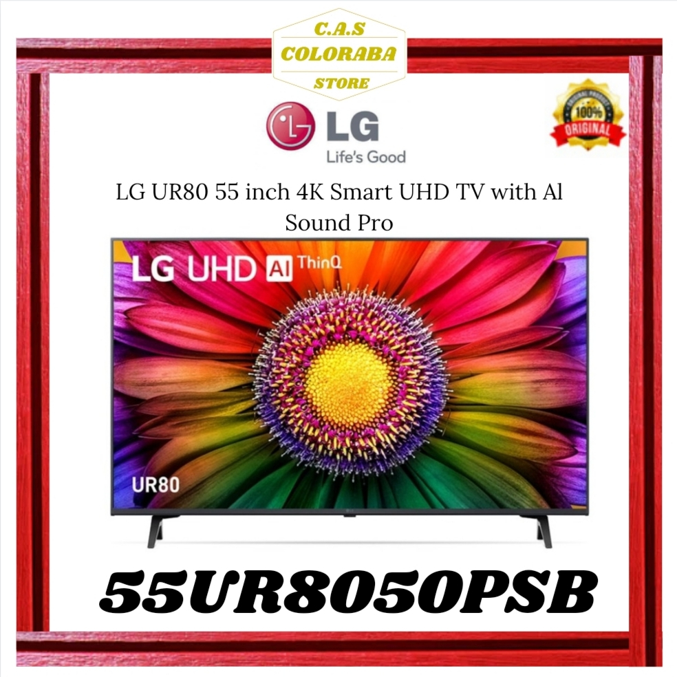 Jual TV LG 55UR8050PSB SMART TV 55 INCH LED 4K UHD 55UR8050 55UR 55UR80