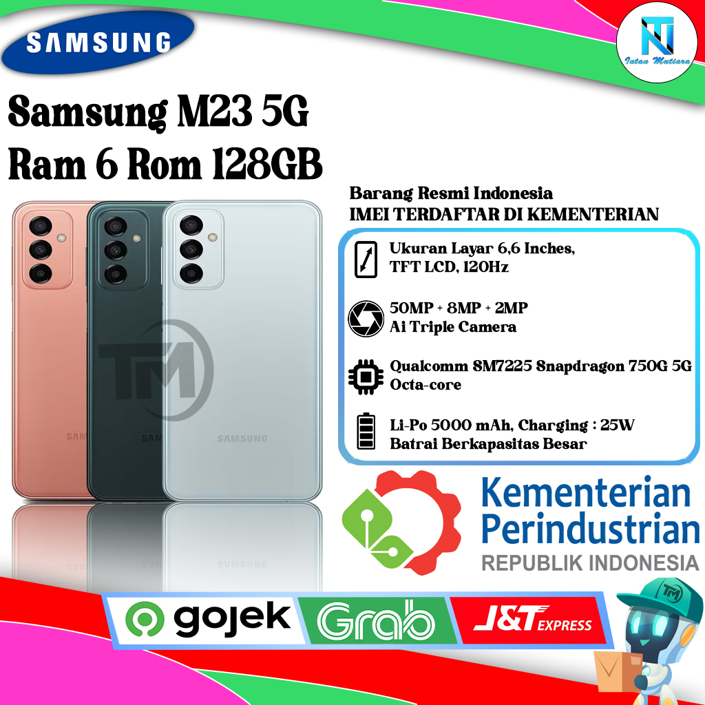 Jual Samsung M23 5G Ram 6 Rom 128GB | Shopee Indonesia