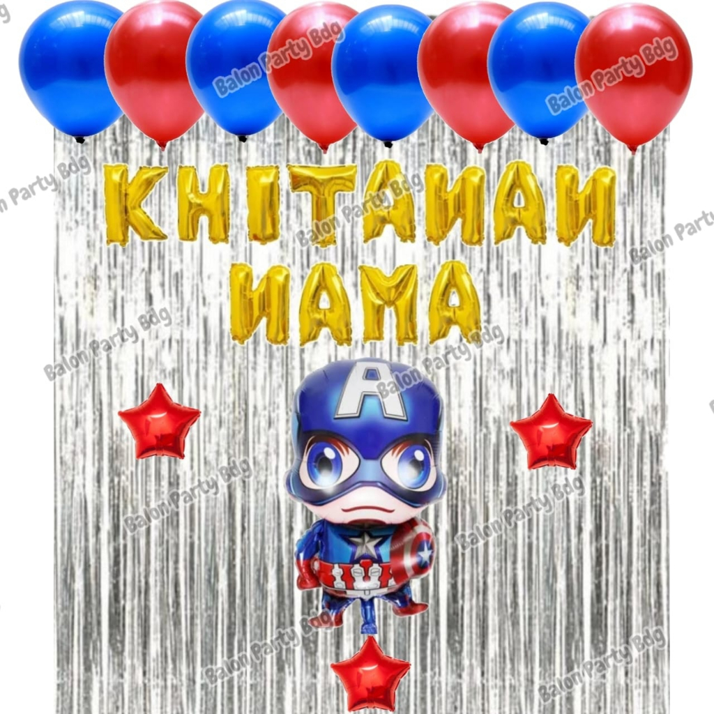 Jual BALON PARTY Paket Dekorasi Khitan Balon Karakter / Khitanan Truk
