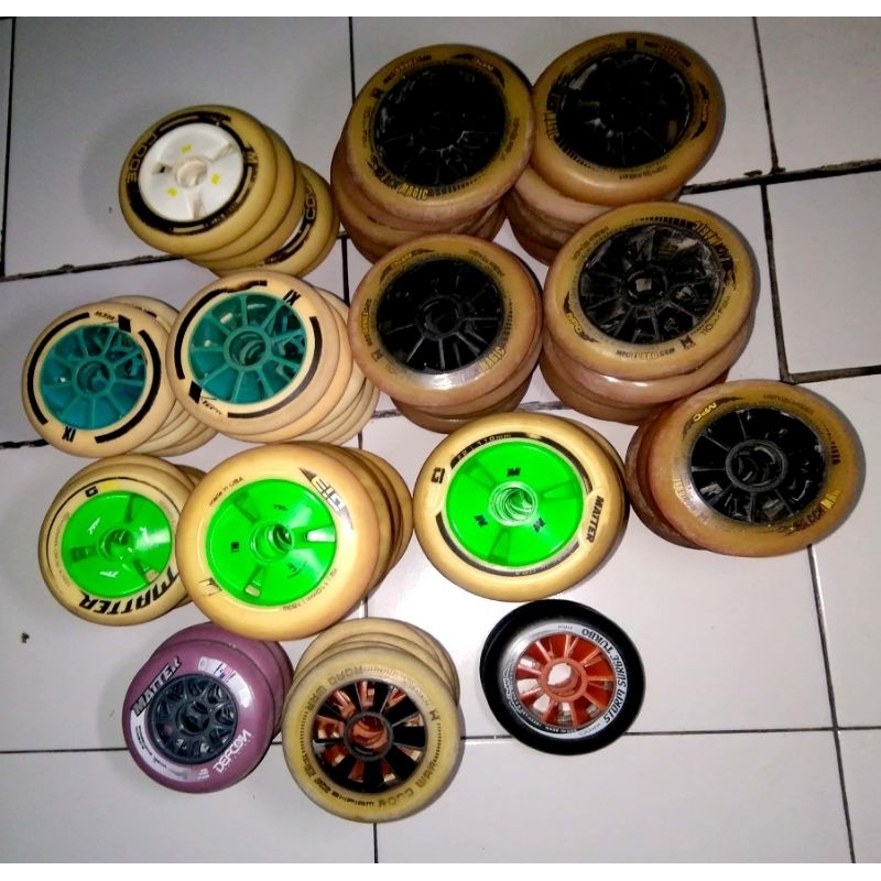Jual RODA SEPATU speed inline skate(bekas) Shopee Indonesia