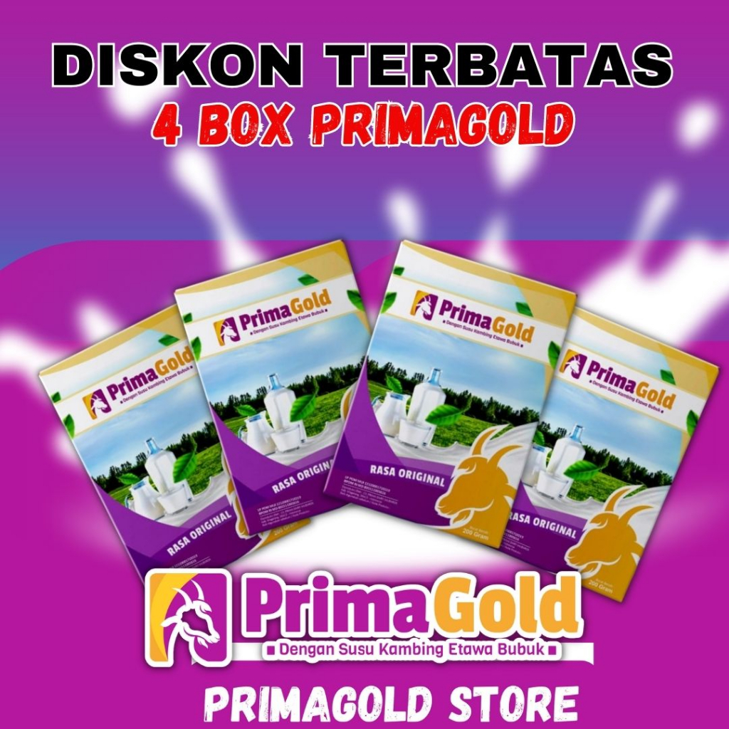 Jual 4 BOX SUSU ETAWA PRIMA GOLD MURNI PRIMAGOLD SUSU ETAWA | Shopee ...