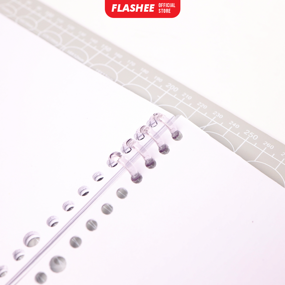 Jual Flashee Ring Binder DIY 5 Pcs Binding Ring Kertas Bisa Dibongkar ...