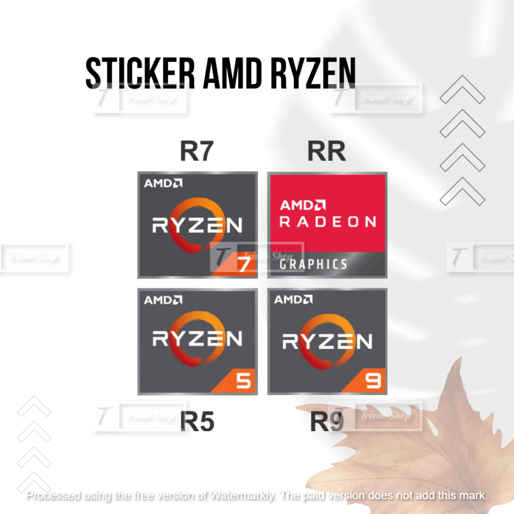 Jual Stiker Laptop Amd Ryzen | Shopee Indonesia