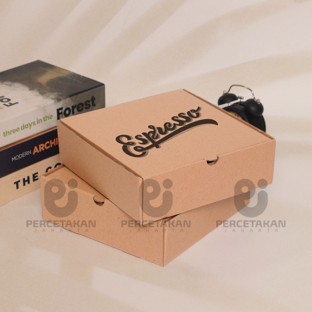 Jual Sablon / Cetak Kardus Corrugated 22x22x7 CM | Die Cut | Kotak ...