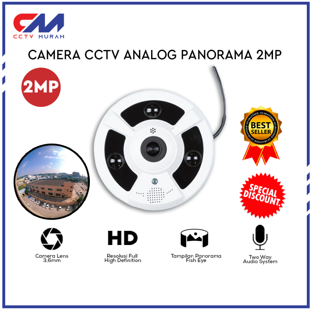 Harga cctv panoramic store camera