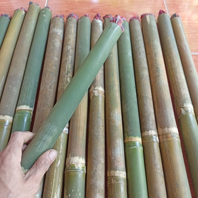 Jual Obor Bambu dan sumbu panjang 50cm | Shopee Indonesia