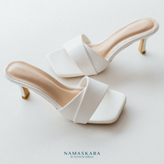 Jual NAMASKARA Lalisa Nude Pink Sandal Heels Wanita 7cm | Shopee Indonesia