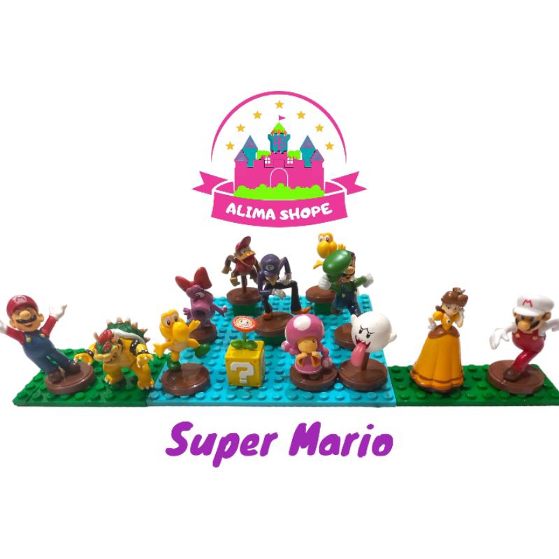 Jual Super Mario and Friends Figure Preloved | Shopee Indonesia