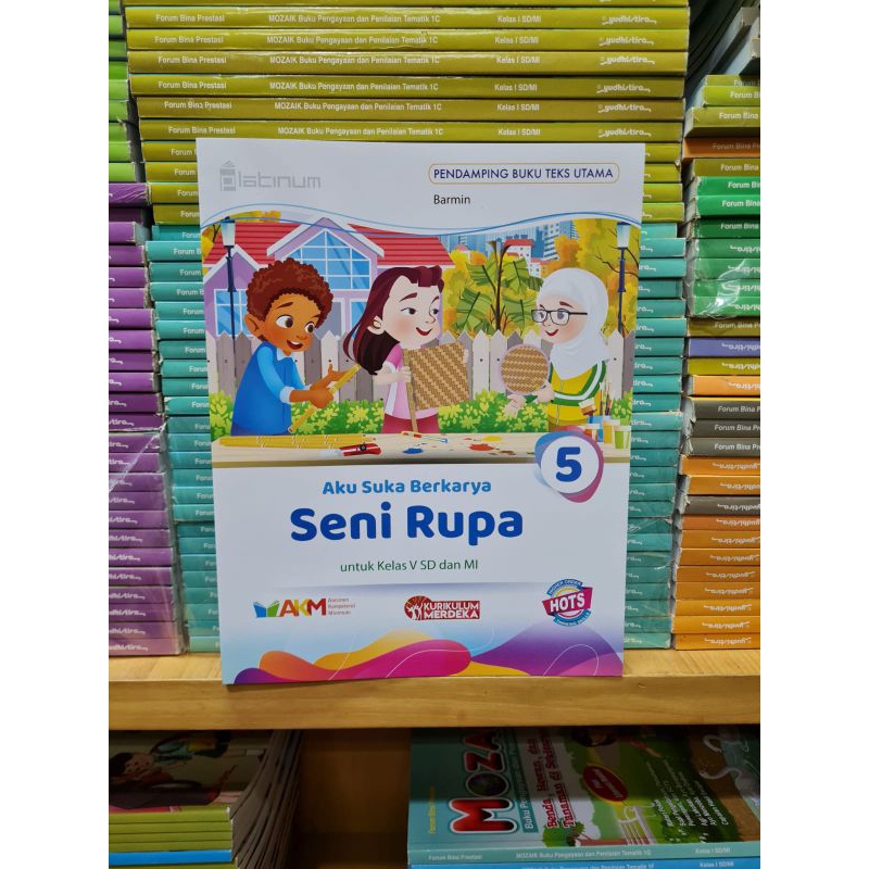 Jual Buku Aku Suka Berkarya Seni Rupa Kelas 5 SD Kurikulum Merdeka ...