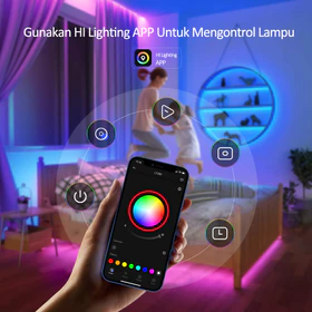 Led Strip Rgb Led Strip Lamp Lampu Led Kamar 5M10M20M30M40M Lampu Rgb Kamar Lampu Led Strip Rgb
