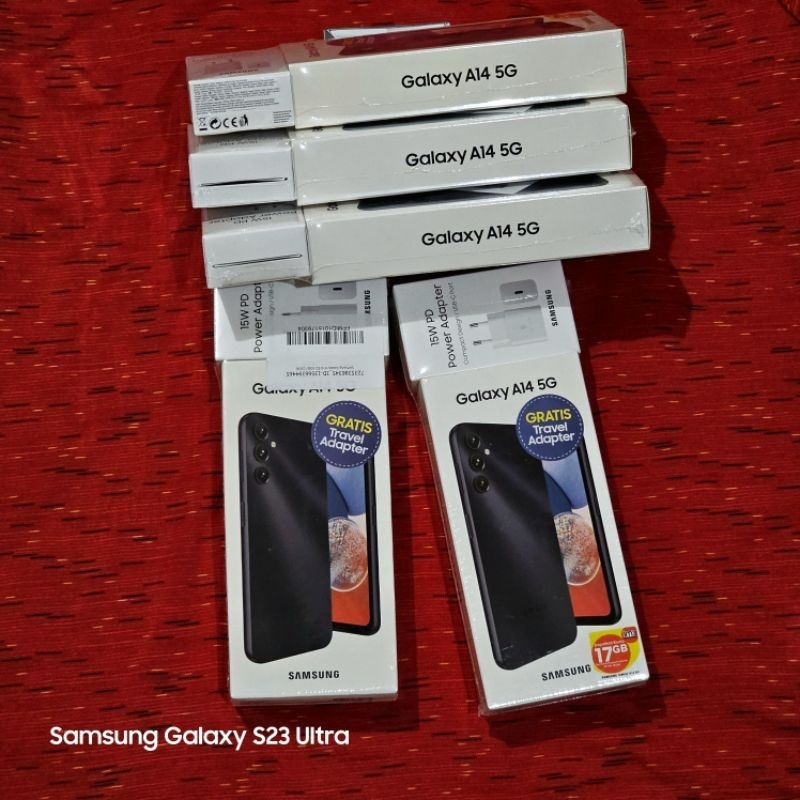 Jual SAMSUNG A14 5G 6/128GB GARANSI RESMI BARU SEGEL (BNIB) | Shopee ...