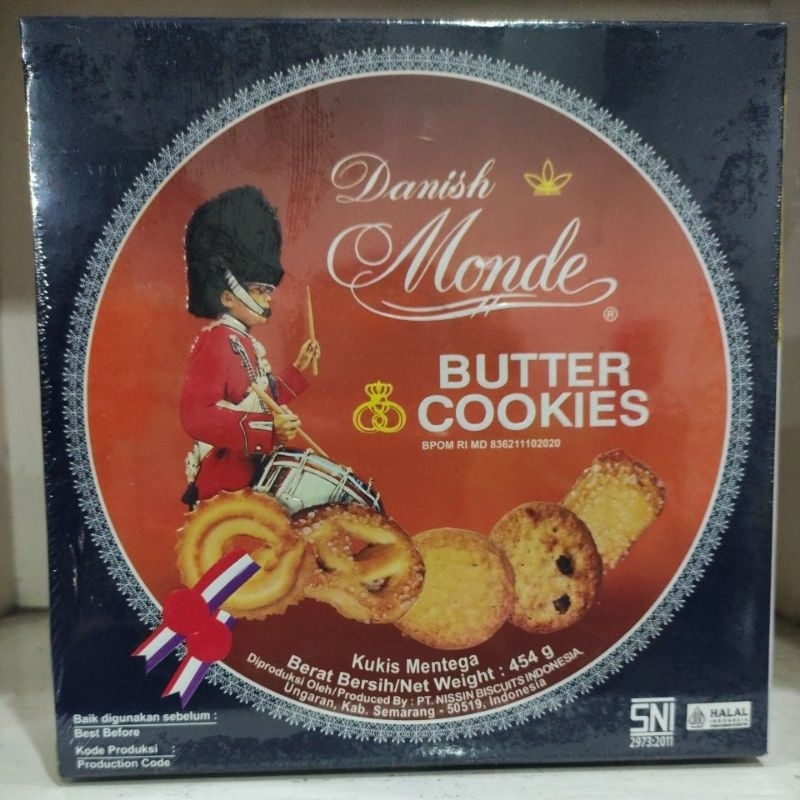 Jual Monde Butter Cookies 454g Shopee Indonesia