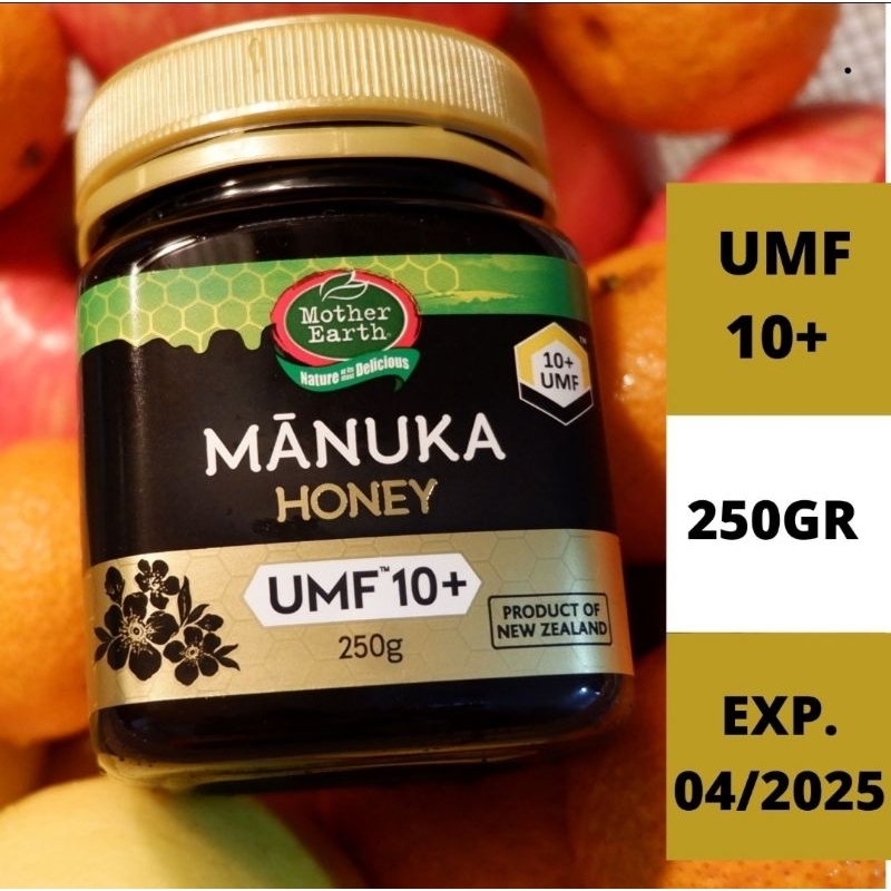 Jual Madu Mother Earth Manuka Honey Umf 10 Mgo 263 250 Gr Shopee