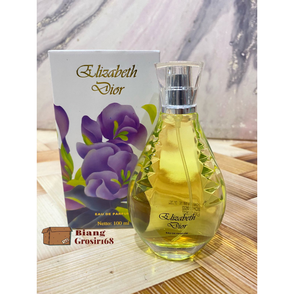 Jual Parfum Elizabeth Dior 100ml ED898 Anggrek BPOM EAU DE PARFUM Shopee Indonesia