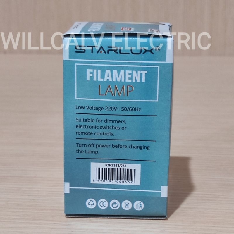 Jual Lampu bholam pijar STARLUX super hyper 5 5w E27 kuning | Shopee ...