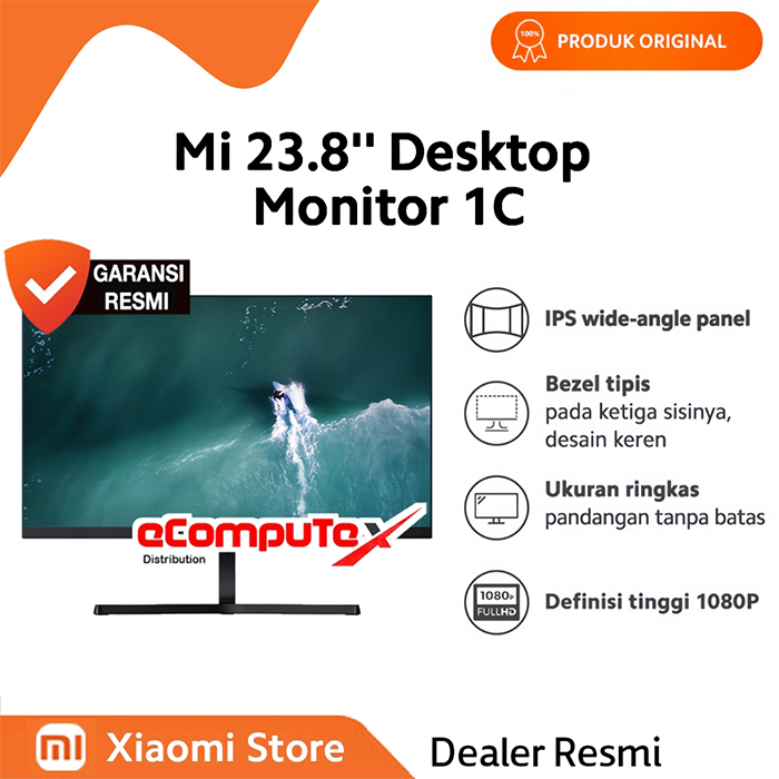 Jual XIAOMI MI 23.8'' MONITOR 1C 23.8 INCH - GARANSI RESMI | Shopee ...