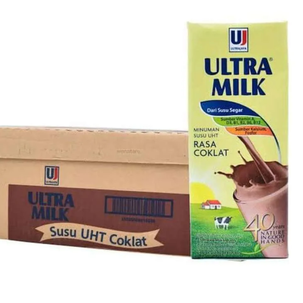 Jual Ultra Milk Susu Uht 200ml 1 Dus Shopee Indonesia